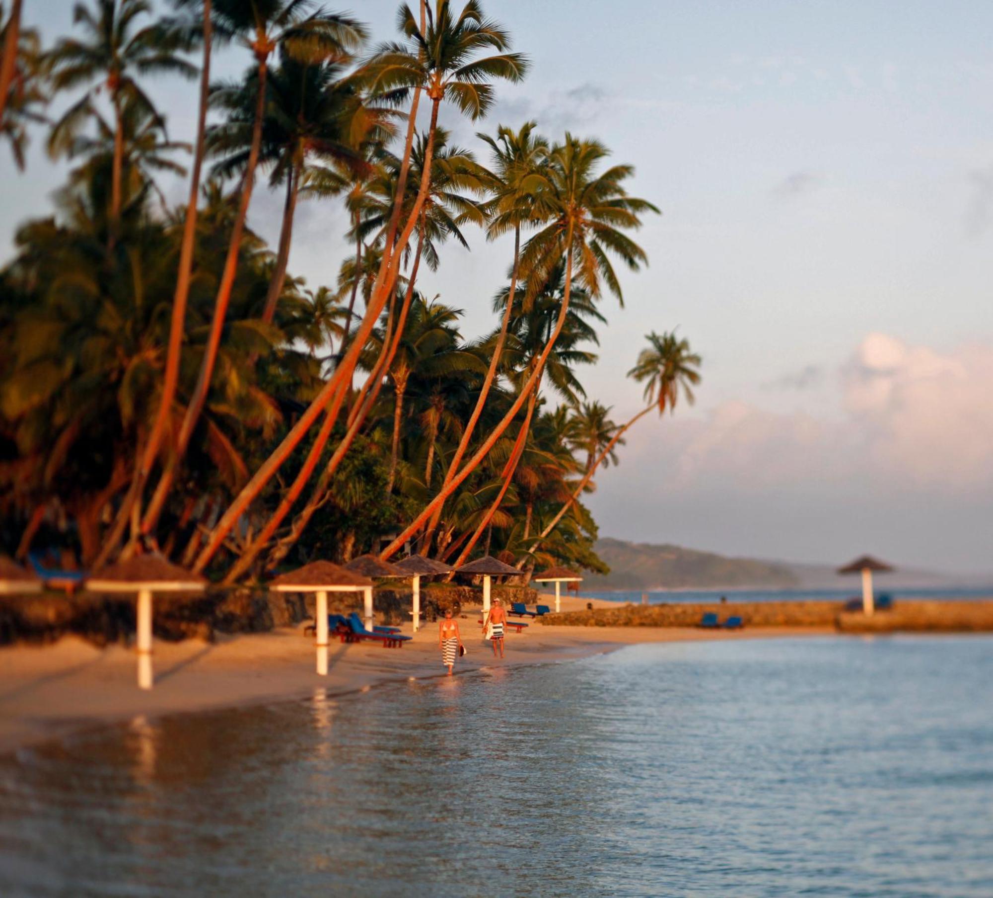 Hotel The Warwick Fiji Korolevu  Exterior foto Beach at the resort