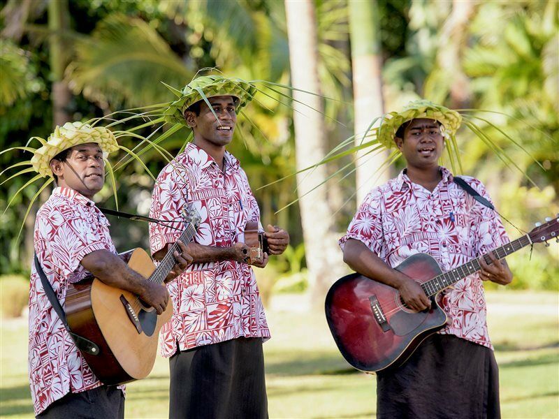 Hotel The Warwick Fiji Korolevu  Exterior foto Tuvaluan musicians